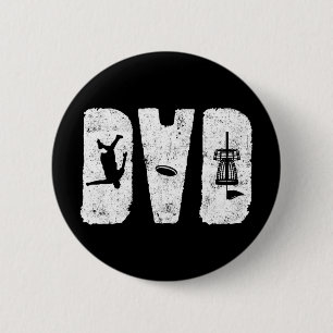 Disc Golf Vater Lustiger Disc Golfer Liebhaber Vat Button