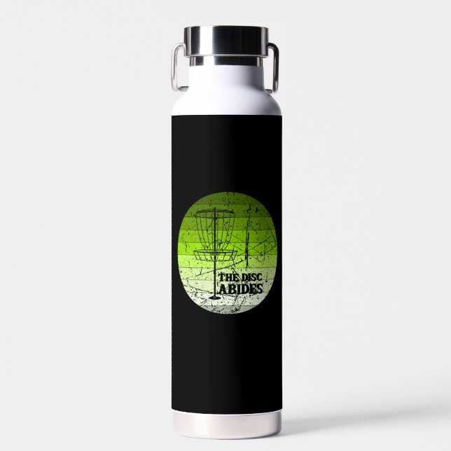 Disc Golf Vintage Trinkflasche (Vorne)