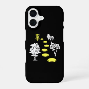 Disc Golf Wälder Disc Golfer Geschenk iPhone 16 Hülle