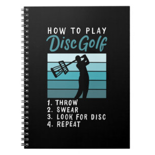 Disc Golf – Wie man Disc Golf spielt Notizblock