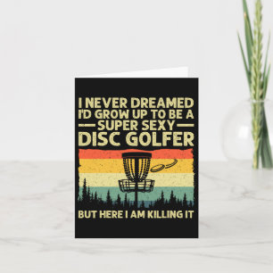 Disc Golfer Art für Herren Frauen Disc Player Dis Karte