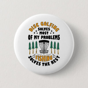 Disc Golfing löst die meisten meiner Probleme Ange Button