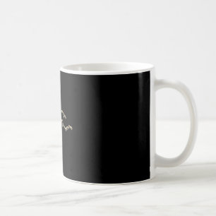 Disc Golfing Skelett Halloween Männer Disc Golf Ha Kaffeetasse