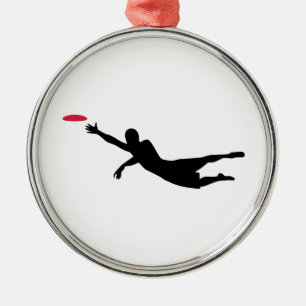 Discgolf Frisbee Ornament Aus Metall