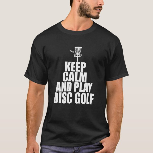 Discgolfer Discgolf T-Shirt (Vorderseite)
