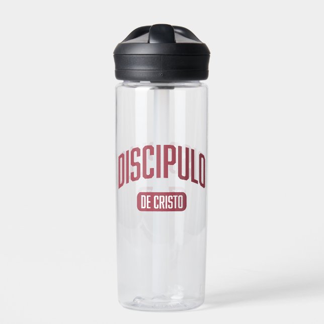 Disciple Burgundy Spanisch Trinkflasche (Vorderseite)