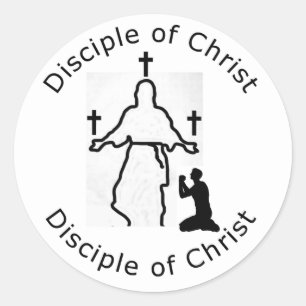 Disciple de Christ Sticker Rond