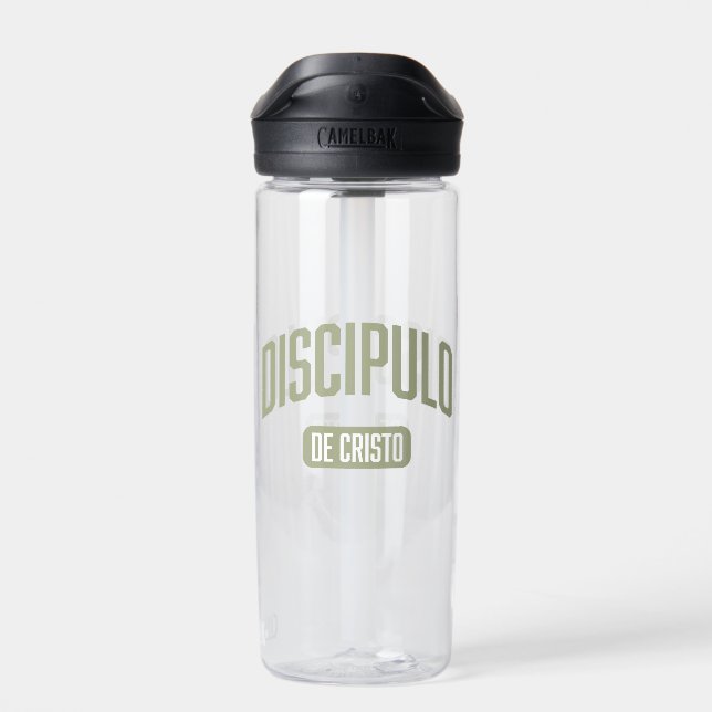 Disciple Sandrift Spanisch Trinkflasche (Rückseite)