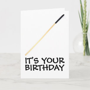 DISCIPLINE BRITANNIQUE CANING CARTES D'ANNIVERSAIR