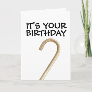 DISCIPLINE BRITANNIQUE CANING CARTES D'ANNIVERSAIR