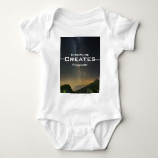 Discipline Creates Freedom Baby Strampler