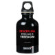 "Discipline Equals Freedom" Jocko Willink Aluminiumwasserflasche (Vorderseite)