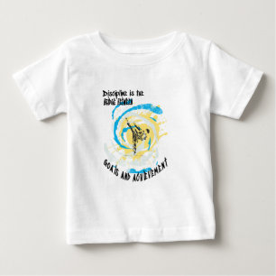 Discipline ist die Brücke zwischen Kampfkünsten Baby T-shirt