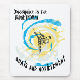 Discipline ist die Brücke zwischen Kampfkünsten Mousepad