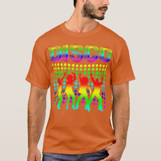 Disco 70er Disco Themed Vintag Retro Dancing (1) T-Shirt