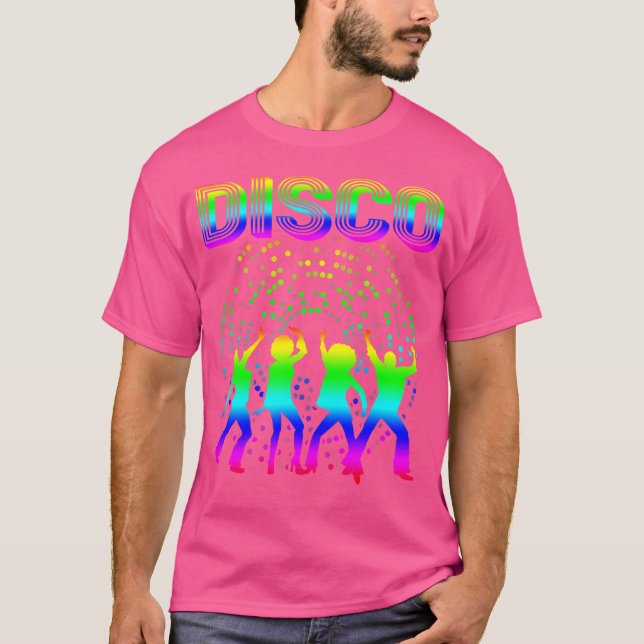 Disco 70er Disco Themenabend T-Shirt (Vorderseite)