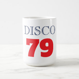 Disco 79 Pop Art Musik Unterhaltung Retro Kaffeetasse