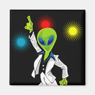 Disco-Alien Magnet