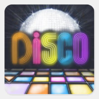 Disco-Aufkleber