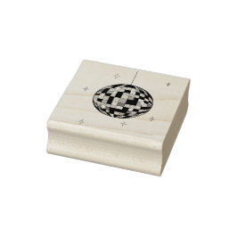 Disco Ball Briefmarke Gummistempel