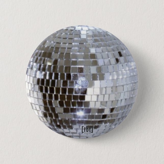 Disco-Ball Button (Vorderseite)