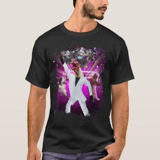 Disco Ball Chicken Dancing Funny T Shirt
