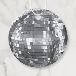 Disco Ball Christmas Merry Vibes Geschenkanhänger