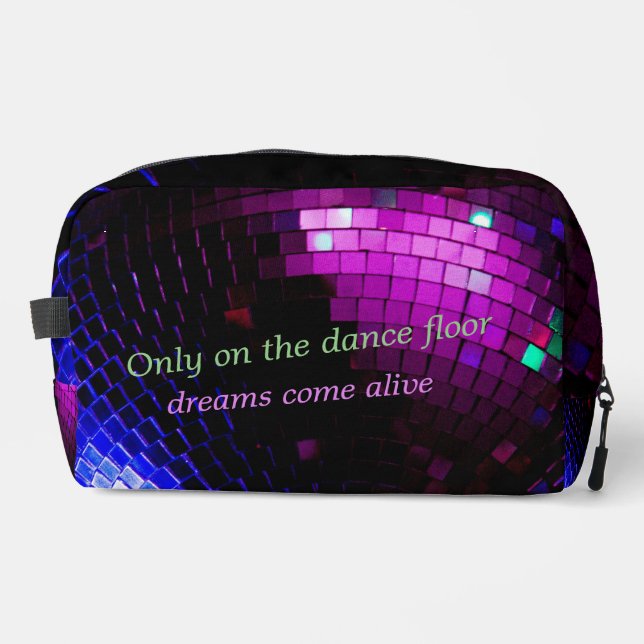 Disco Ball Dreams Kosmetische Tasche (Vorderseite)