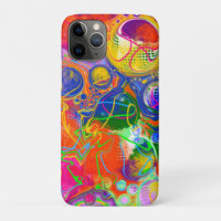 Disco Ball Electricity Fluid Art