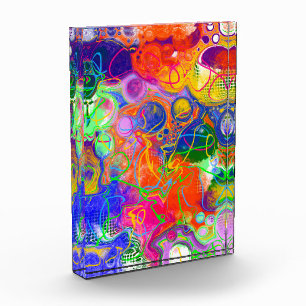 Disco Ball Electricity Fluid Art Fotoblock