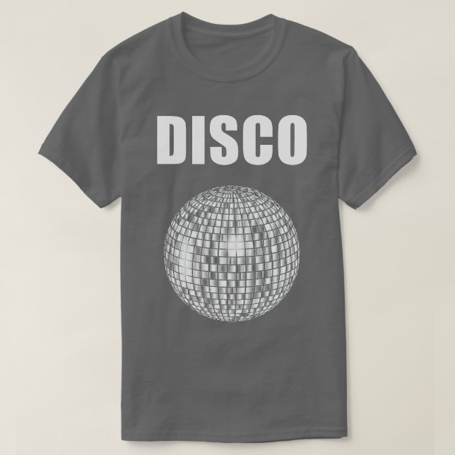 Disco Ball  For Funky Soul Music Lovers  T-Shirt (Design vorne)