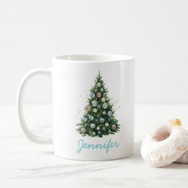 Disco Ball Ornament Christmas Tree Custom Holiday Kaffeetasse