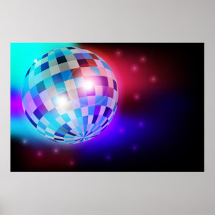 Disco Ball Poster