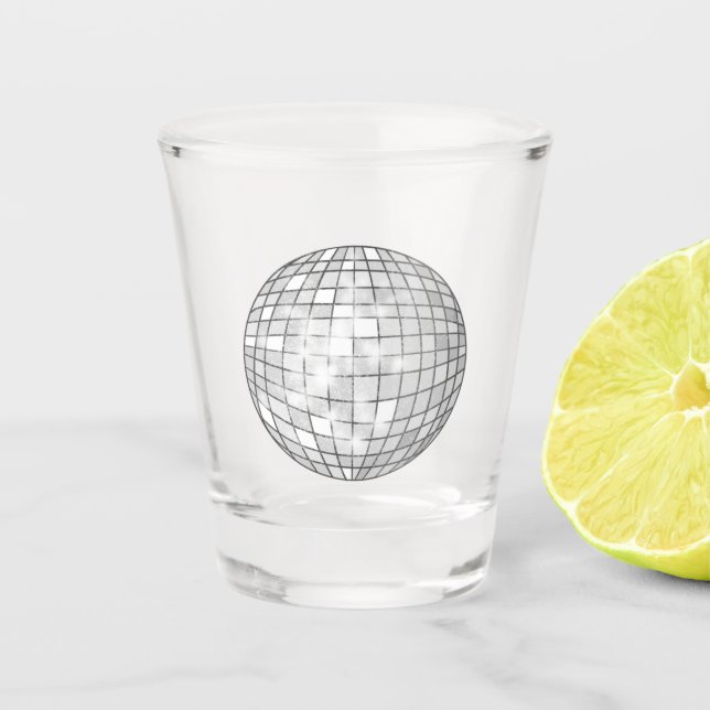 Disco Ball Shot Glass Schnapsglas (Vorderseite)