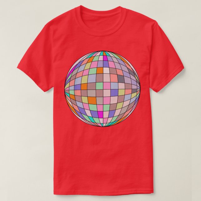Disco Ball T-Shirt (Design vorne)