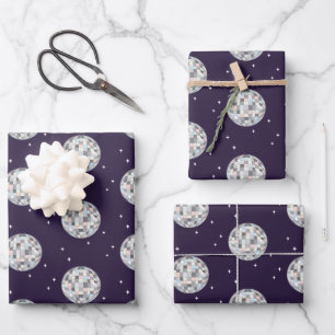 Disco Balls Geschenkpapier Set
