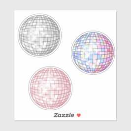 Disco Balls Sticker Set