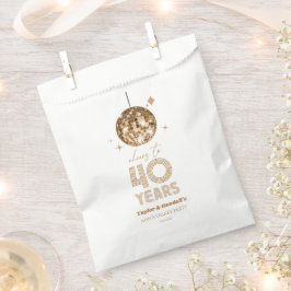 Disco-Cheers 40 Jahre Hochzeitsjubiläum Party Geschenktütchen