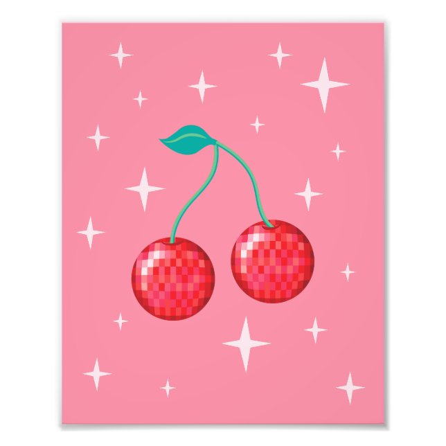 Disco Cherry 1 Fotodruck (Vorne)