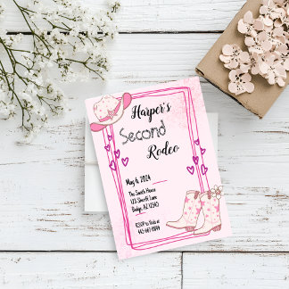 Disco Cowgirl Einladung