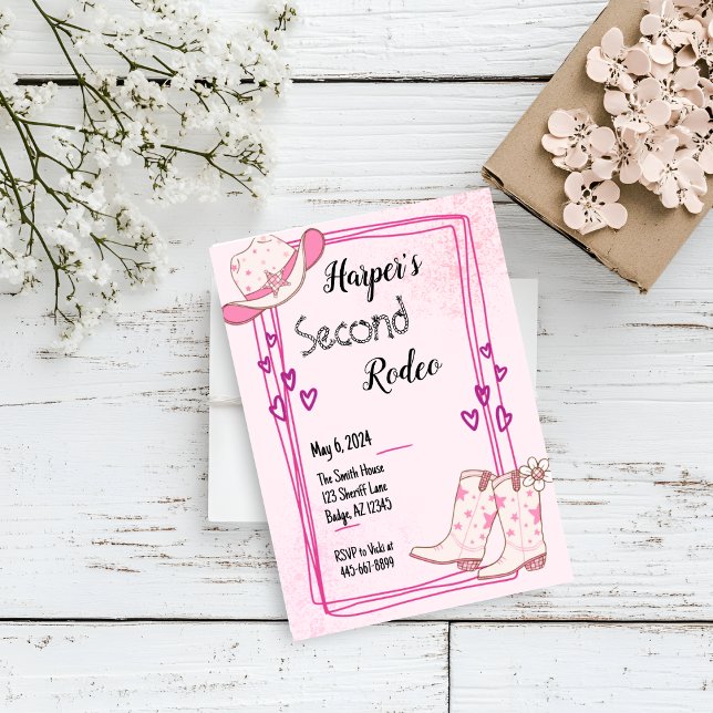 Disco Cowgirl Einladung (Von Creator hochgeladen)