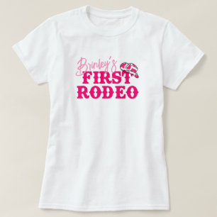Disco-Cowgirl erstes Rodeo T-Shirt