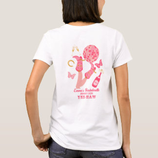 Disco Cowgirl Junggeselinnen-Abschied T-Shirt