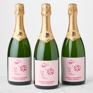 Disco-Cowgirl-Junggesellinnenabschied-Champagner-E