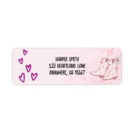 Disco Cowgirl-Rücksendeadresse