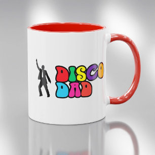 Disco Dad Mug - Un cadeau de Fête des pères coloré