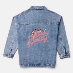 Disco Daddy Retro Vintag 60er Disco 70 s Jeansjacke