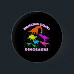 Disco Dancing Dinosaurs Prove Awesome Teacher Pres Button<br><div class="desc">Disco Dancing Dinosaurs Prove Awesome Teacher Present Idea</div>