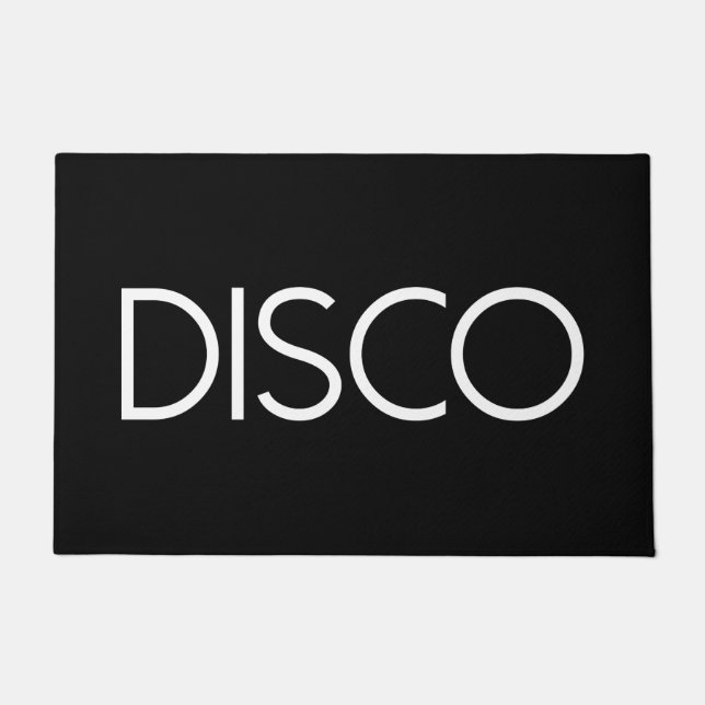 DISCO Dancing Fußmatte (Vorderseite)