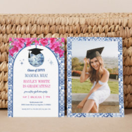 Disco Dancing Queen Graduation Party Einladung